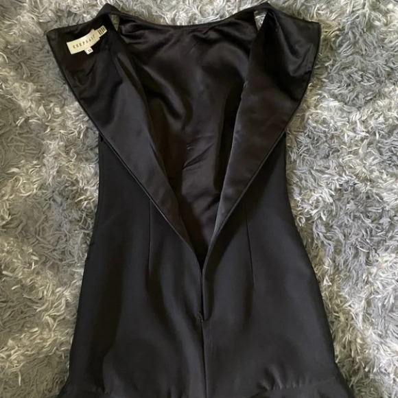 Keepsake Borderline black mini dress flared bottom XS - Picture 10 of 11